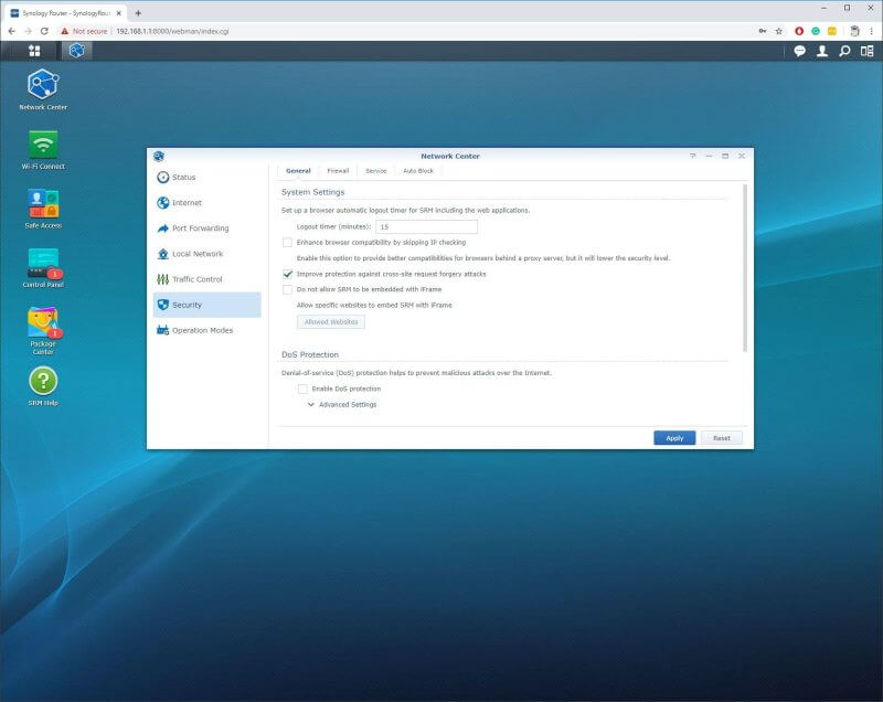 Synology RT2600ac Router Review 23 Synology Router Screens Photos 09 Synology RT2600ac Router Review