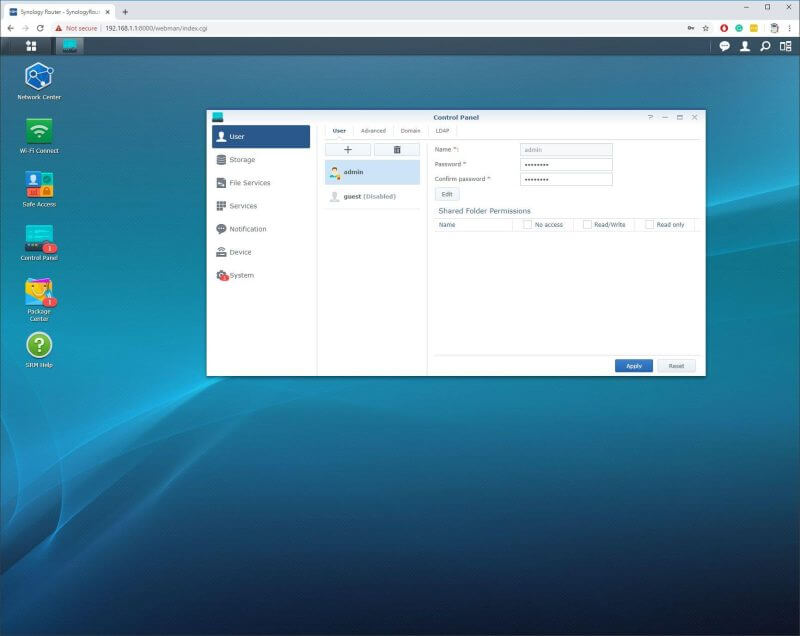 Synology RT2600ac Router Review 34 Synology Router Screens Photos 20 Synology RT2600ac Router Review