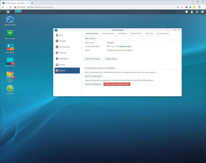 Synology RT2600ac Router Review 39 Synology Router Screens Photos 25 Synology RT2600ac Router Review