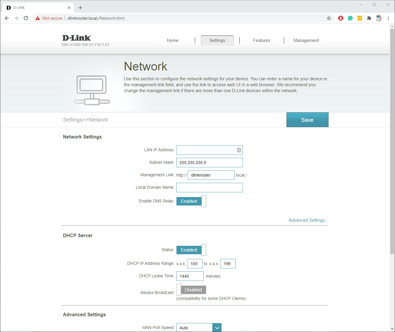 D-Link DIR-X1560 Wi-Fi 6 Router Review 15 dlink wifi6 router screens photos 3 D-Link DIR-X1560 Wi-Fi 6 Router Review