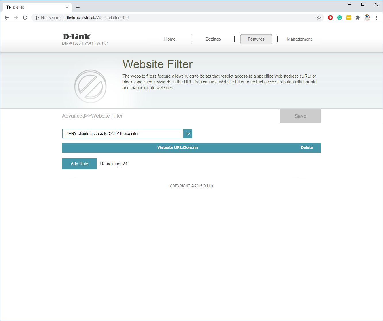 D-Link DIR-X1560 Wi-Fi 6 Router Review 19 dlink wifi6 router screens photos 7 D-Link DIR-X1560 Wi-Fi 6 Router Review