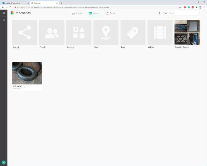 Synology DS220+ Review 31 moments screen 6 Synology DS220+ Review