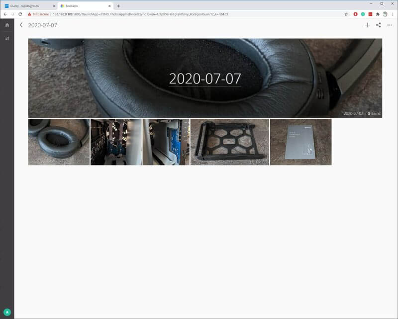 Synology DS220+ Review 33 moments screen 8 Synology DS220+ Review
