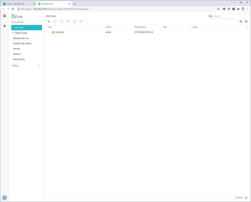 Synology DS220+ Review 34 synology office screen 1 Synology DS220+ Review