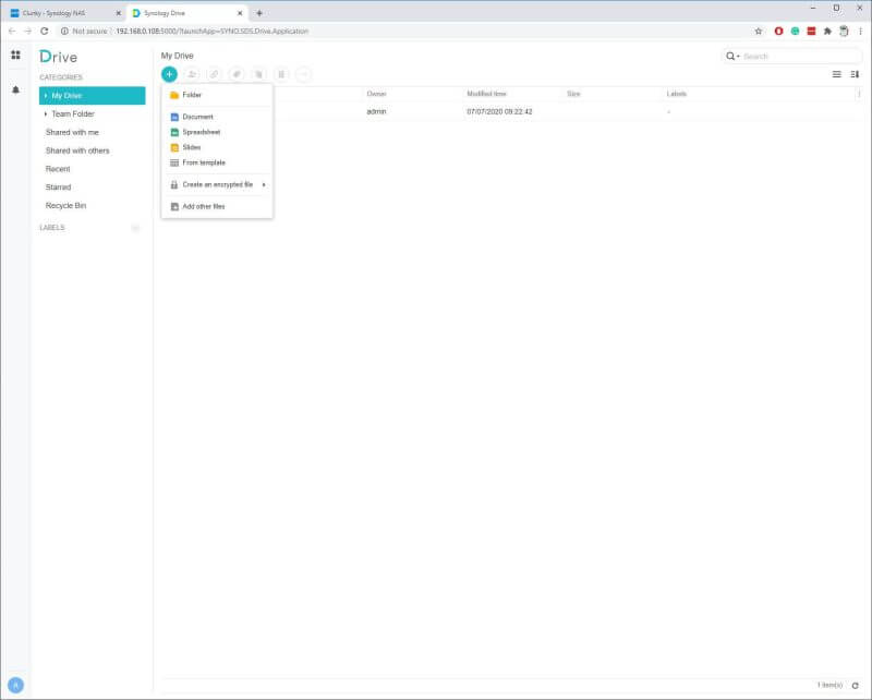 Synology DS220+ Review 35 synology office screen 2 Synology DS220+ Review