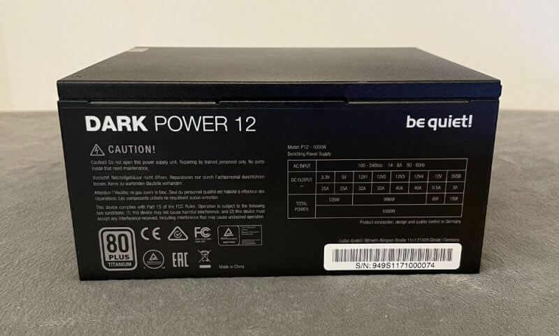 be quiet! Dark Power 12 1000w PSU Review - Latest in Tech