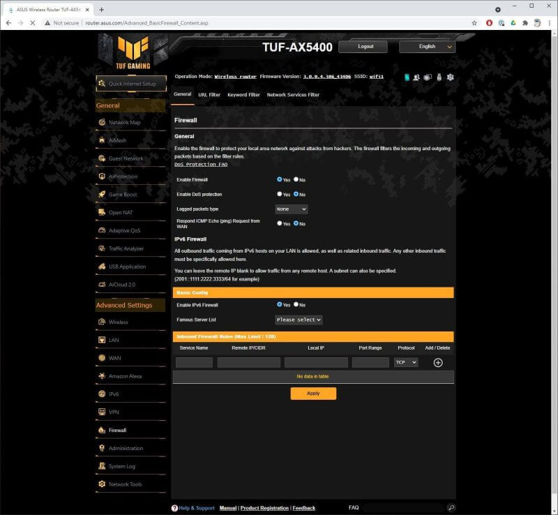 ASUS TUF Gaming AX5400 Router Review 28 ASUS TUFAX5400 Router Review 17 ASUS TUF Gaming AX5400 Router Review