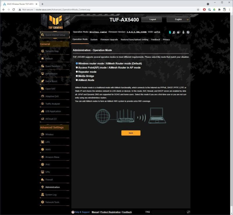 ASUS TUF Gaming AX5400 Router Review 29 ASUS TUFAX5400 Router Review 18 ASUS TUF Gaming AX5400 Router Review