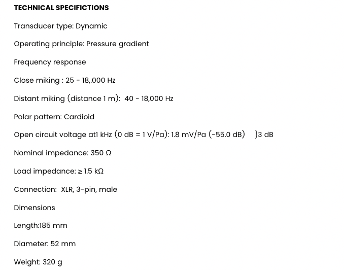 Beyerdynamic M 70 Pro X Microphone Review 12 Screen Shot 2021 12 08 at 9.06.45 am Beyerdynamic M 70 Pro X Microphone Review