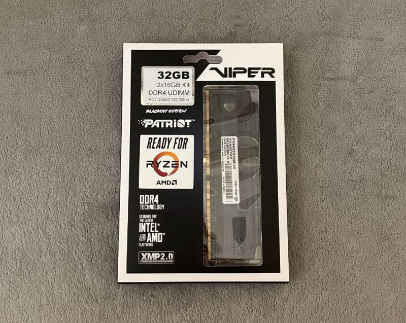 ふるさと納税 Patriot Memory Viper4 Blackout Series DDR4 3600MHz