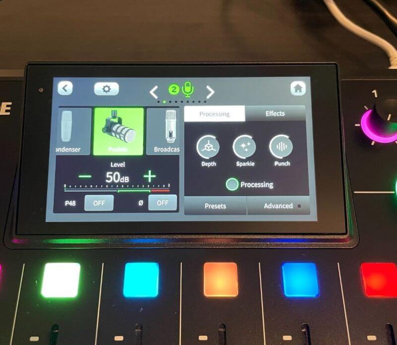 RODE RODECaster Pro II Review 22 Rode Rodecaster Pro 2 Display8 RODE RODECaster Pro II Review
