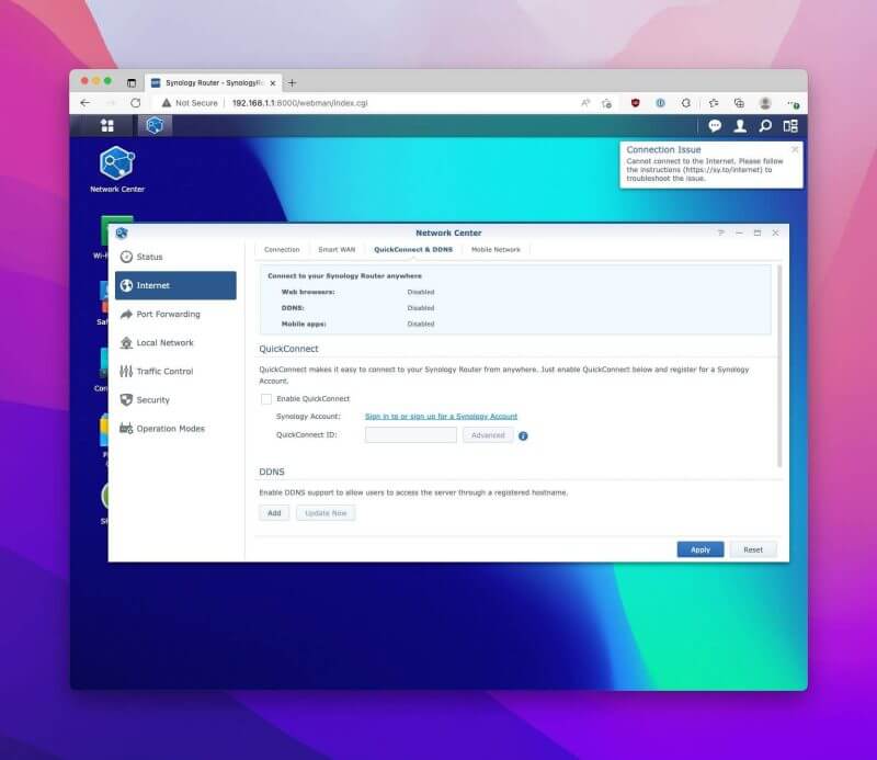 synology rt6600 ax screens11 Synology RT6600ax Router Review