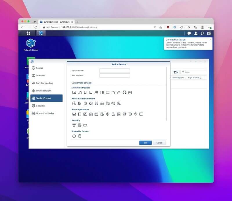 synology rt6600 ax screens14 Synology RT6600ax Router Review