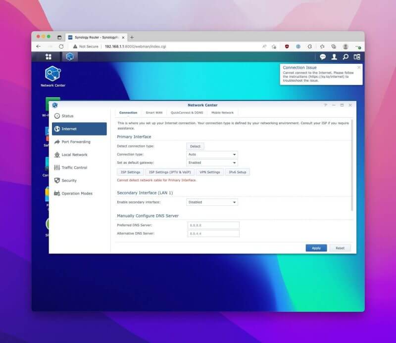 synology rt6600 ax screens9 Synology RT6600ax Router Review
