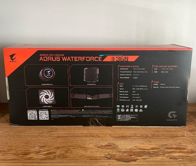 Gigabyte AORUS Waterforce II 360 Review - A Sleek AIO CPU Cooler with Great Performance 3 aorus waterfoce iii aio review2 Gigabyte AORUS Waterforce II 360 Review - A Sleek AIO CPU Cooler with Great Performance