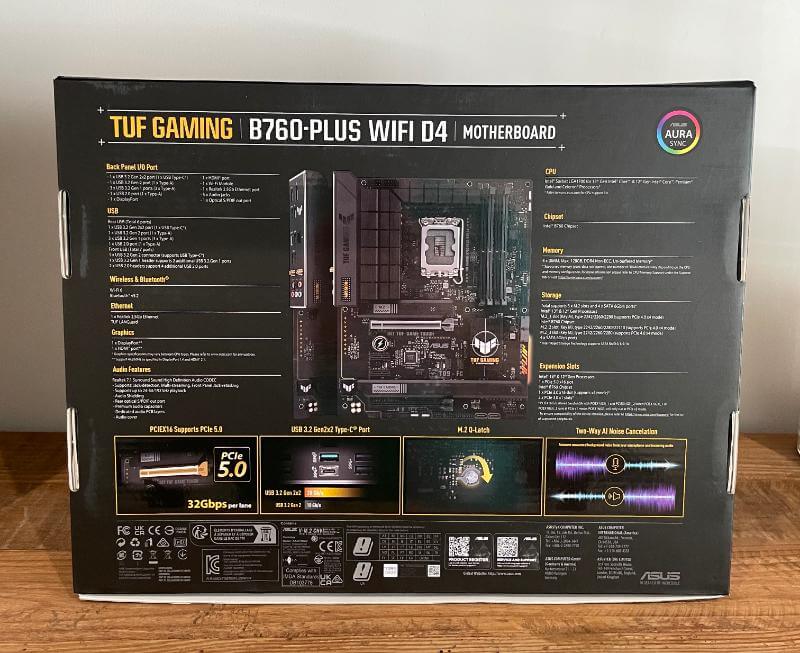 ASUS TUF Gaming B760 Plus WiFi D4 Motherboard Review - Affordable PC Gaming Excellence 3 ASUS TUF Gaming B760 Plus WiFi D4 Motherboard Review2 ASUS TUF Gaming B760 Plus WiFi D4 Motherboard Review - Affordable PC Gaming Excellence