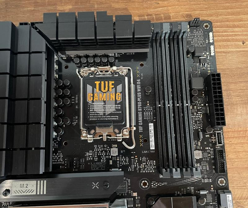 ASUS TUF Gaming B760 Plus WiFi D4 Motherboard Review - Affordable PC Gaming Excellence 5 ASUS TUF Gaming B760 Plus WiFi D4 Motherboard Review4 ASUS TUF Gaming B760 Plus WiFi D4 Motherboard Review - Affordable PC Gaming Excellence