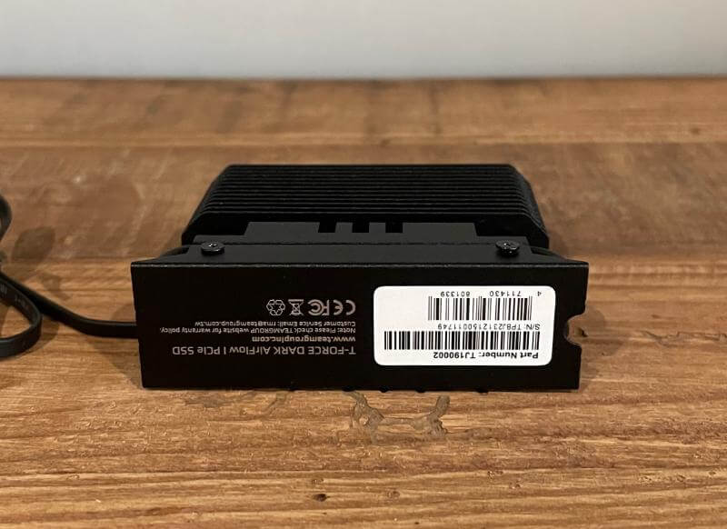 TeamGroup T-Force Dark Airflow I Review - Next Level SSD Cooling 7 teamgroup dark flow review6 TeamGroup T-Force Dark Airflow I Review - Next Level SSD Cooling