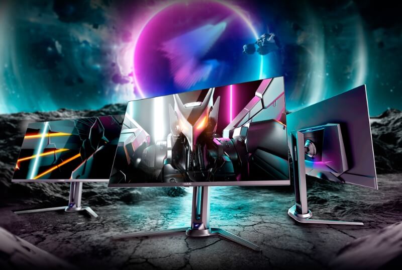 aorus f0 monitor banner Gigabyte AORUS FO27Q3 Review - OLED Gaming Glory