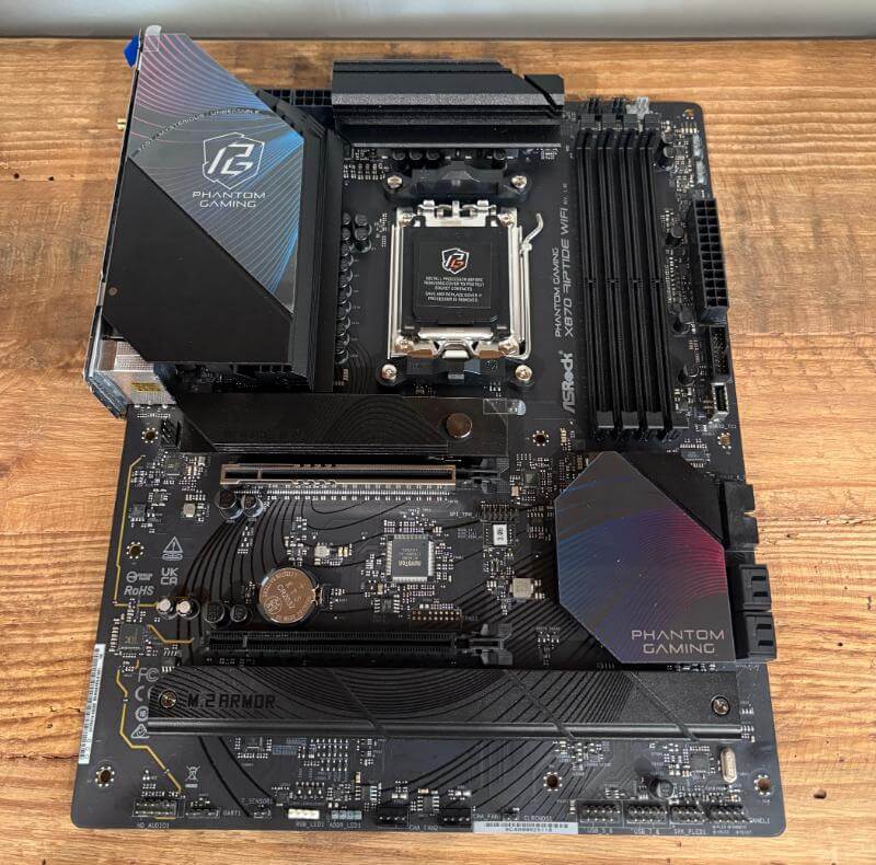 ASRock Phantom Gaming X870 Riptide WiFi Review: High-Performance Gaming on a Budget 4 ASRock Phantom Gaming X870 Riptide review8 ASRock Phantom Gaming X870 Riptide WiFi Review: High-Performance Gaming on a Budget
