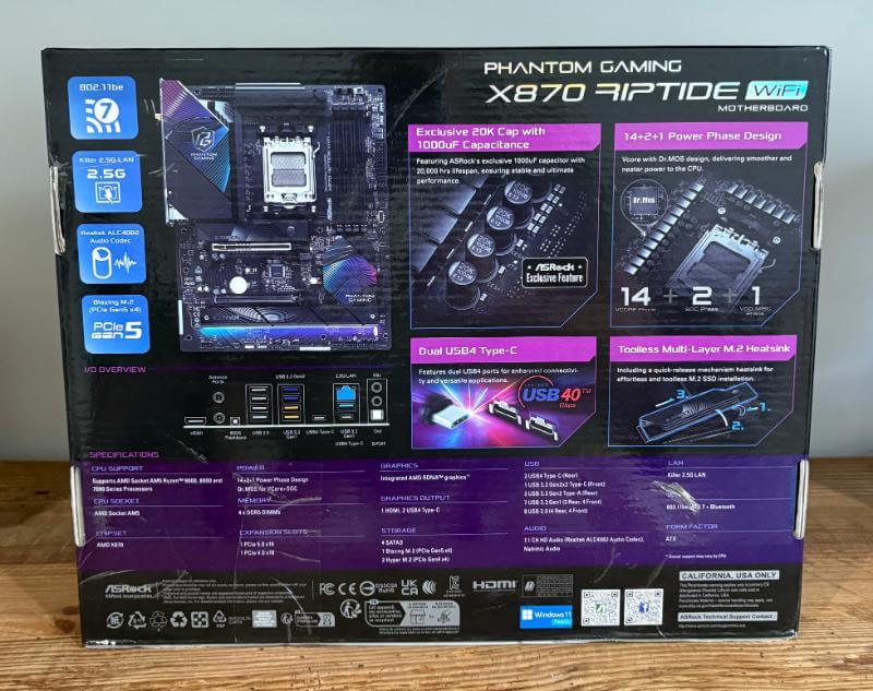ASRock Phantom Gaming X870 Riptide WiFi Review: High-Performance Gaming on a Budget 3 ASRock Phantom Gaming X870 Riptide review9 ASRock Phantom Gaming X870 Riptide WiFi Review: High-Performance Gaming on a Budget
