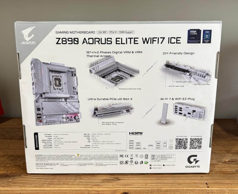 GIGABYTE Z890 AORUS ELITE WIFI7 ICE Review: The Perfect Balance of Performance and Features 3 GIGABYTE Z890 AORUS ELITE WIFI7 review2 GIGABYTE Z890 AORUS ELITE WIFI7 ICE Review: The Perfect Balance of Performance and Features