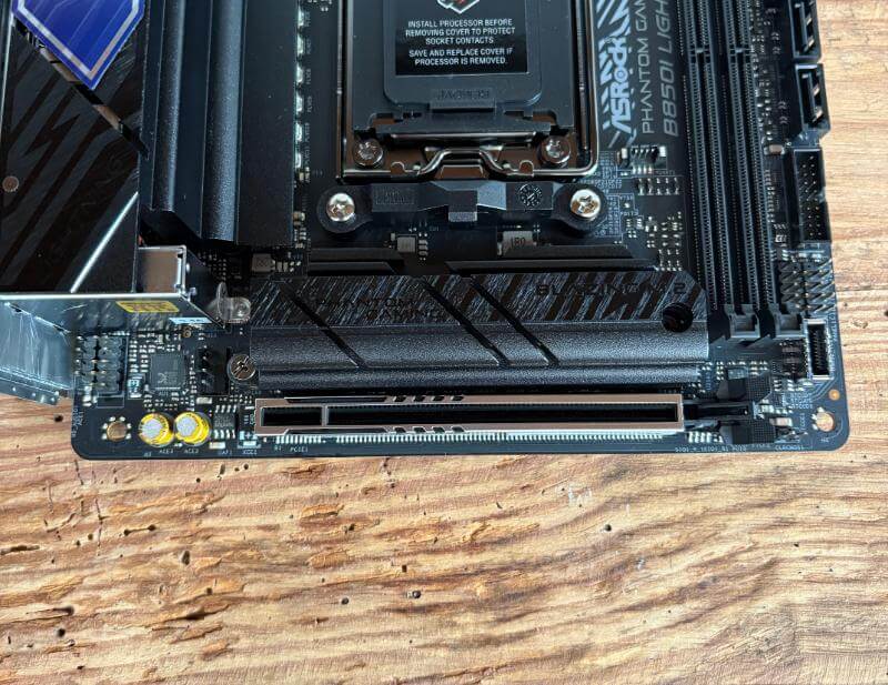 ASRock Phantom Gaming B850I Lightning Wi-Fi Review – Compact Powerhouse for Modern Builds 5 asrock phantom gaming b850i lighnning wifi review4 ASRock Phantom Gaming B850I Lightning Wi-Fi Review – Compact Powerhouse for Modern Builds