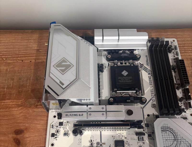 ASRock X870 Steel Legend WiFi Review – A Stylish and High-Performance Motherboard for Modern Builds 7 asrock x870 steel legend review6 ASRock X870 Steel Legend WiFi Review – A Stylish and High-Performance Motherboard for Modern Builds