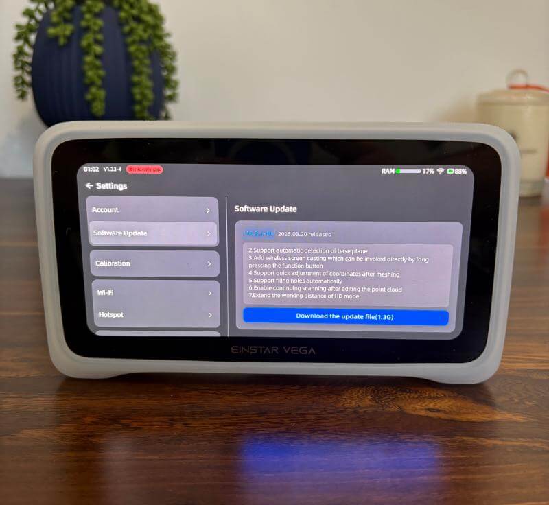 EINSTAR VEGA Review: A Versatile and Portable 3D Scanning Powerhouse 24 einstar vega review23 EINSTAR VEGA Review: A Versatile and Portable 3D Scanning Powerhouse