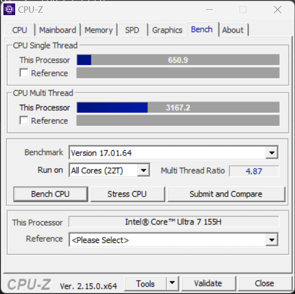 2025 05 06 15 23 11 CPU Z Gigabyte AORUS 15 BKG (2024) Review: A Smart Gaming Powerhouse Driven by AI
