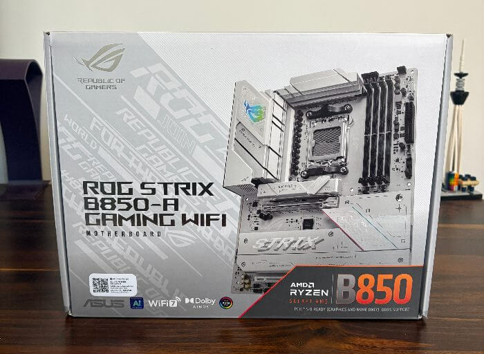 ASUS ROG Strix B850-A Gaming WiFi Review: A White Themed Powerhouse for AM5 Builds 2 asus rog strix b850 a gaming wifi review8 ASUS ROG Strix B850-A Gaming WiFi Review: A White Themed Powerhouse for AM5 Builds