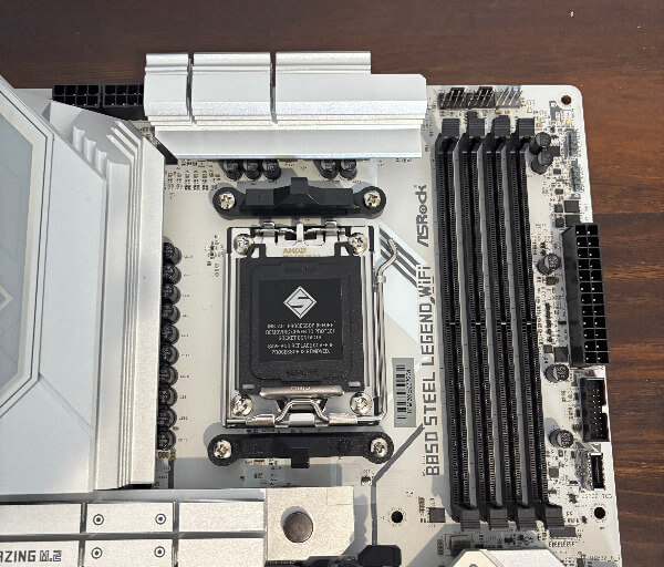 asrock b850 steel legend wifi review6 ASRock B850 Steel Legend WiFi Review – A Feature-Rich White AM5 Motherboard Built for Modern PCs