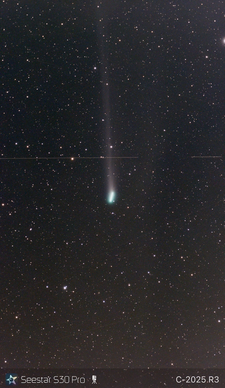 SCR 20260512 kyan Capturing Comet C/2025 R3 (PANSTARRS) from Perth with the Seestar S30 Pro