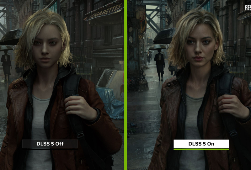 Nvidia RTX 30-series graphics card running DLSS 5 Ampere GPUs mod in a benchmark test