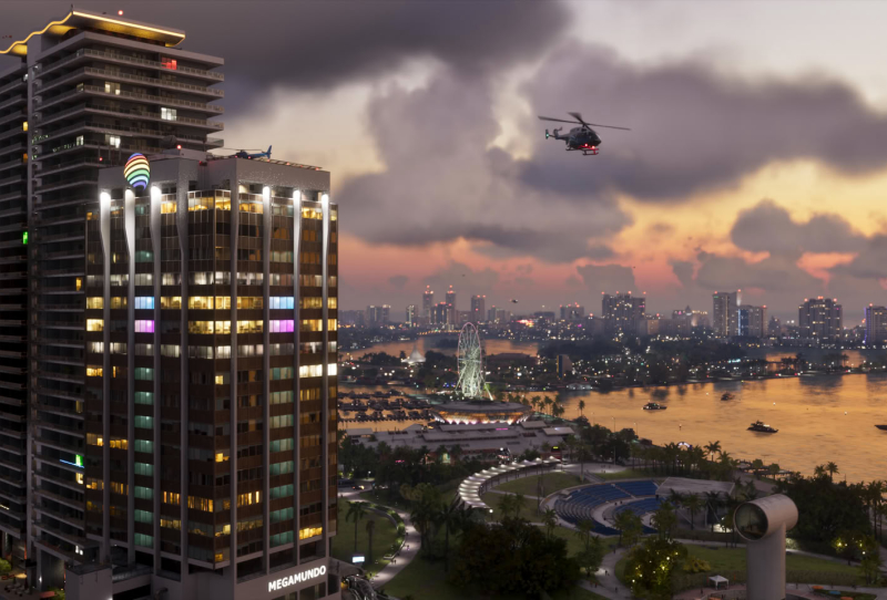 GTA 6 playthrough length illustrated by a Rockstar Games controller and open world map artwork