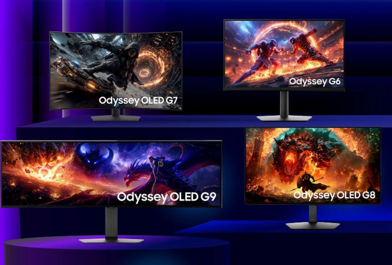 Homepage 2026 4 Samsung Odyssey 1100Hz monitor shown on stage at the Gamescom gaming expo
