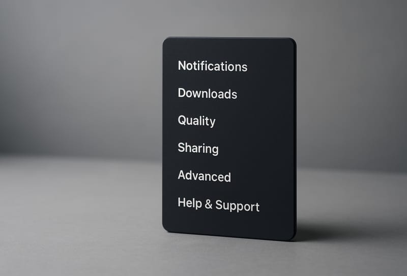 Plex app screen showing a shared library being accessed remotely on a laptop