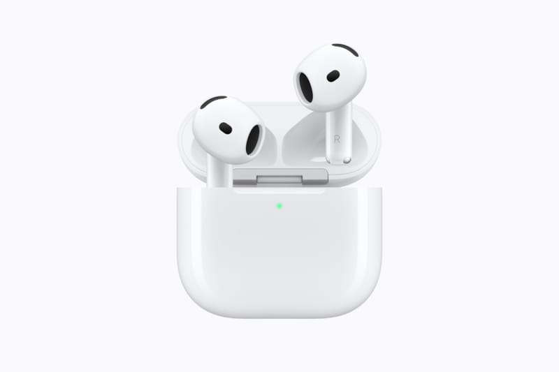Apple's AirPods 5 Bring Open-Ear ANC and Siri AI to All 1 Apple AirPods 5 active noise cancellation earbuds resting beside their charging case