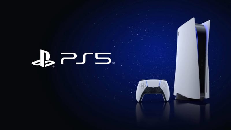 Code and PlayStation 5 console representing the AnyPS5 project porting PS5 games to PC
