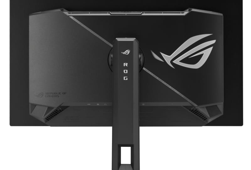 Homepage 2026 8 ASUS ROG Strix OLED XG27ACDMSR gaming monitor shown from the front with its slim bezel