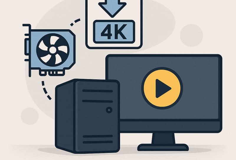 Plex Media Server transcoder settings screen showing hardware acceleration options