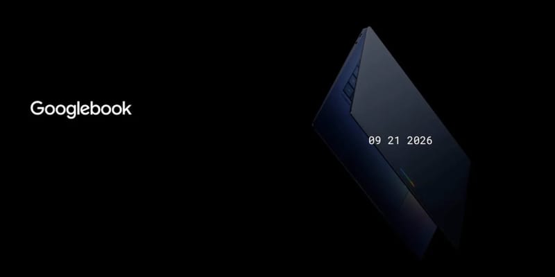 Google Confirms Googlebook Pre-Orders Start September 21 2 Google Googlebook laptop shown ahead of Googlebook pre-orders launch date