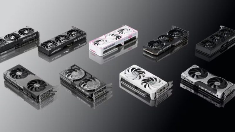 Graphics card price surge illustrated by an NVIDIA GeForce RTX 5090 GPU sitting on a desk