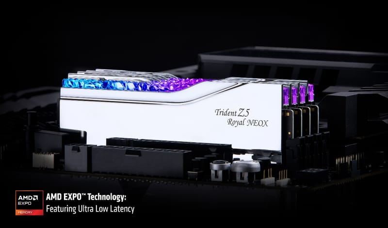 G.SKILL Trident Z5 Royal NeoX Brings Ultra Low Latency DDR5 1 G.SKILL Trident Z5 Royal NeoX Brings Ultra Low Latency DDR5