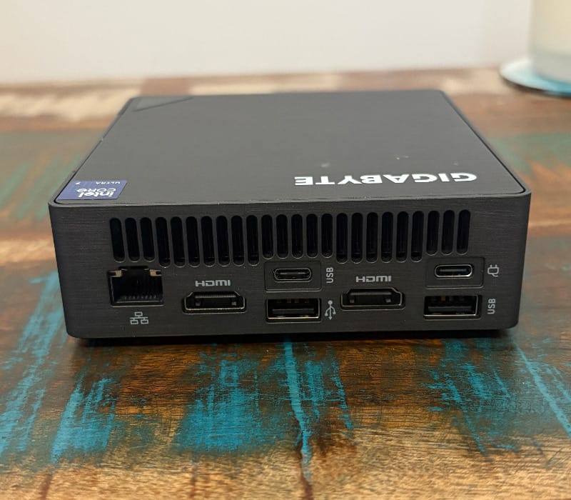 GIGABYTE BRIX Mini PC Review: Compact Power for Work and Play 10 I don't see the actual product name or model in the provided text. The excerpt o