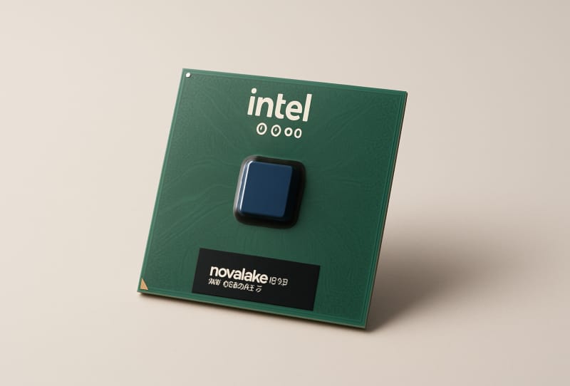 Homepage 2026 4 Leaked slide showing the Intel Nova Lake CPU release timeline for Nova Lake-S and Razor Lake