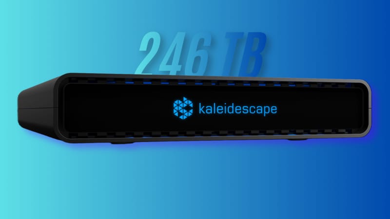 Kaleidescape Compact Terra Prime 246TB SSD media server unit for home theaters