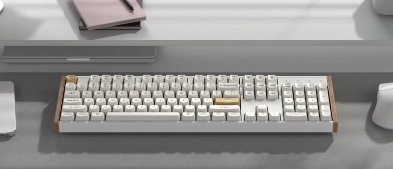 Keychron HE keyboards K4 HE and K10 HE wireless mechanical keyboards fitted with magnetic switches