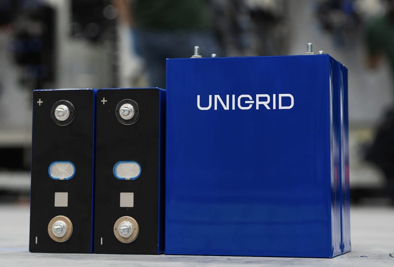 Illustration of a lithium-ion battery cell representing the new lithium-ion battery breakthrough from Korean researchers