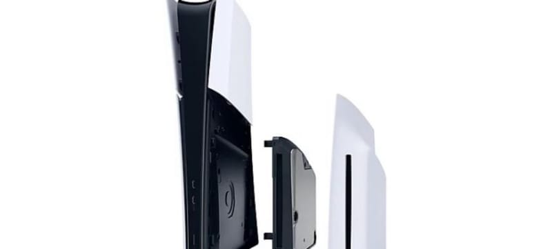 Optical disc drive tray from a game console representing the next-gen disc drives shortage